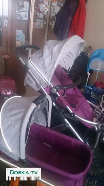 Коляска в хорошем состоянии. С рождения до 3 года.