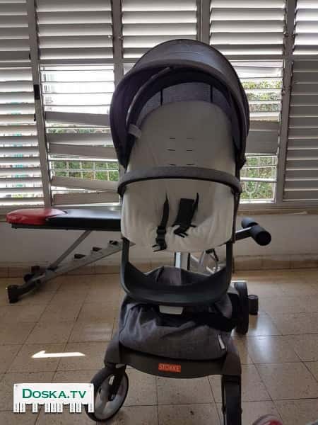 Коляска фирмы Stokke все в оригинальных коробках. в наборе амбатья,прогулка,саль