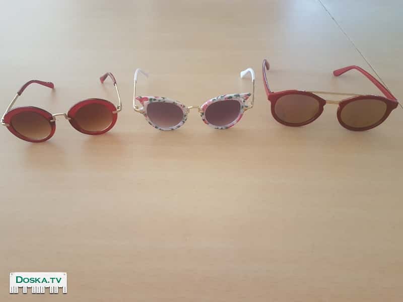 Отдам солнцезащитные очки для девочки за пару плиток горького шоколада