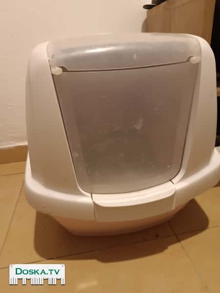 В связи с отъездом из Израиля, срочно продаю, кошачий туалет