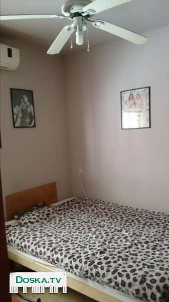 Сдаю комнату с балконом в 3х комнатной квартире, Меблированная, мазган,