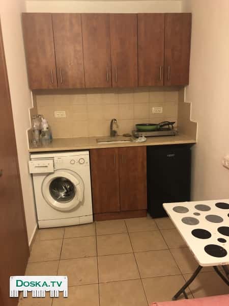 Сдается студия в Натании с мебелью и бытовой техникой