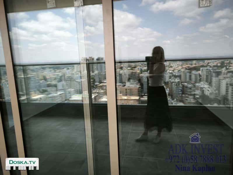 В долгосрочную аренду в Нетании новая 5-ти комнатная квартира на