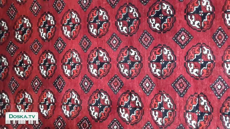 ковер ручной работы 9,25 кв.метра туркменский
