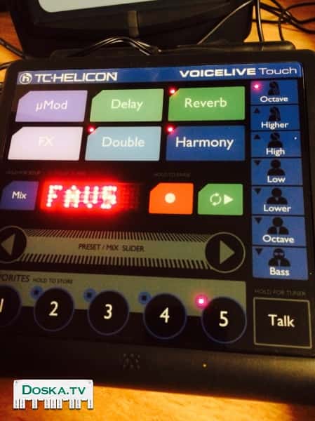 Голосовой процессор Helicon Voiche Live Touch новый в отлисном состоянии