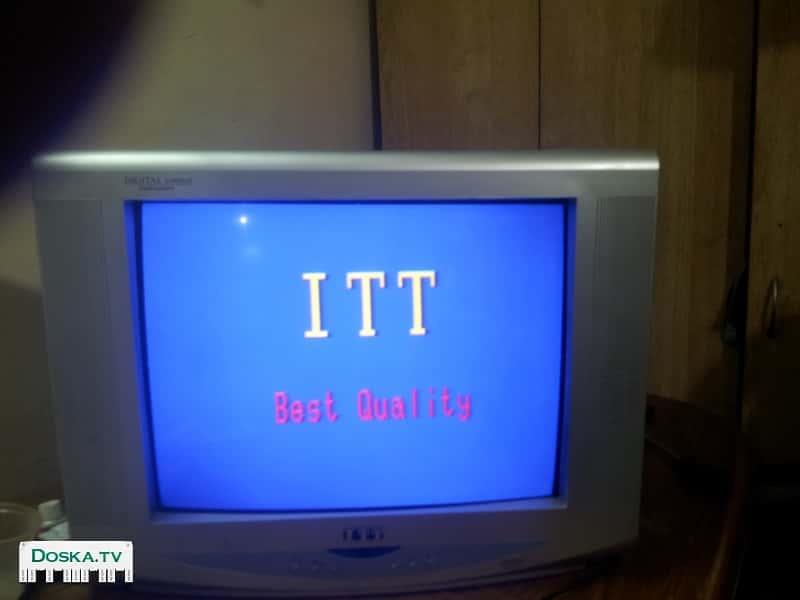 телевизор ITT 21 инч с пультом
