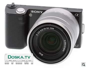 Sony NEX-5 mirrorless + 18-55 kit Отличный фотоаппарат можно использовать