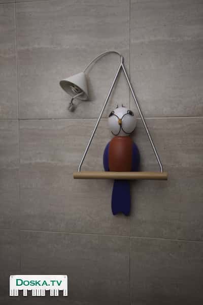 Люстра в детскую "птичка" . 40 шекелей.