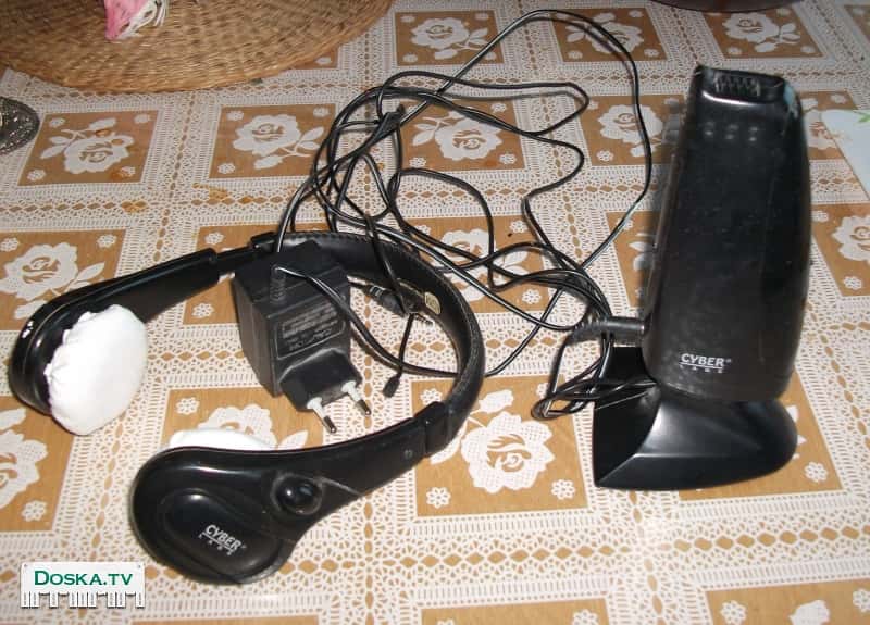 Радионаушники для плохослышащих. Размеры колонки 9-10-19-высота.