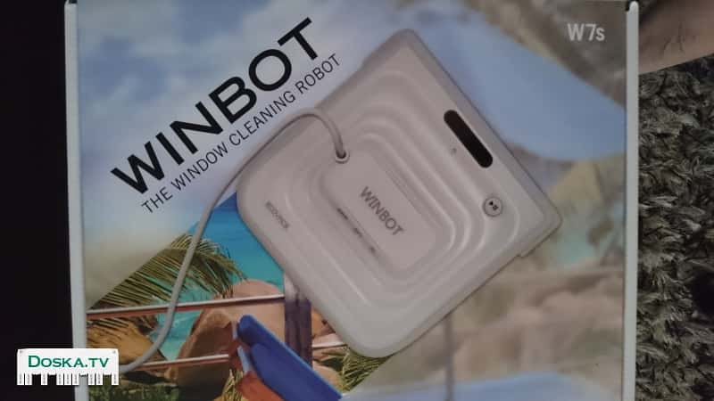 Новый пылесос робот для окон, есть гарантия. Новая модель.