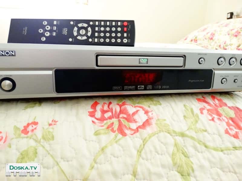 ДВД проигрователь в рабочем состоянии.