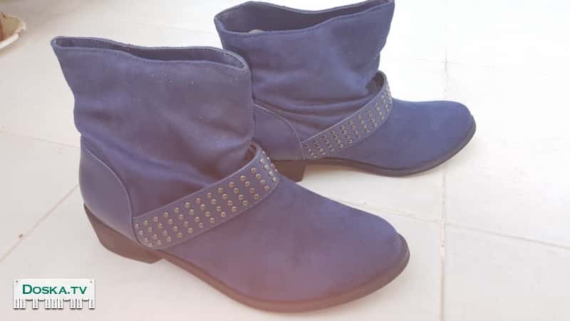 Сапоги фирмы MarkO, новые в коробке. 37 размер - маломерки,