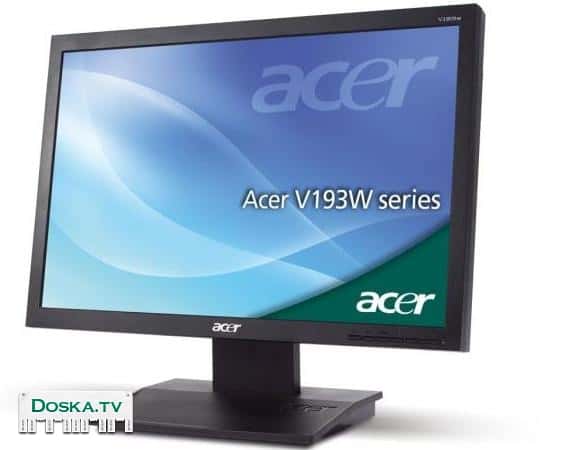 19-дюймовый экран, как новый.