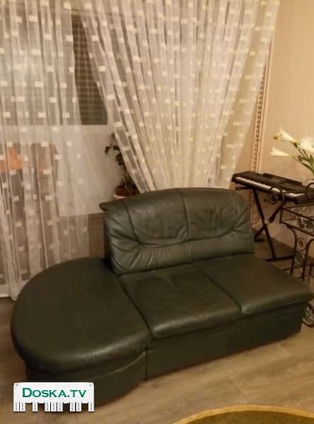 салон темно зеленого цвета из натуральной кожи производства германии в