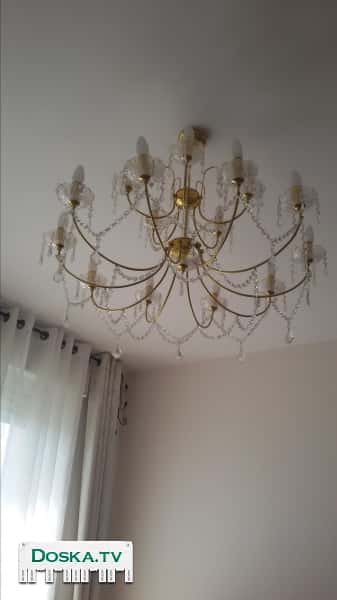 люстра с отличном состоянии. Цена 500 шекелей.