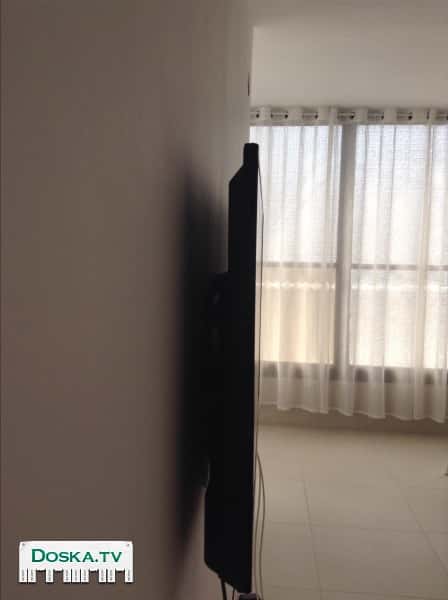 Кронштейн для телевизора, черный. Для диагонали 50. Отдаём после 10