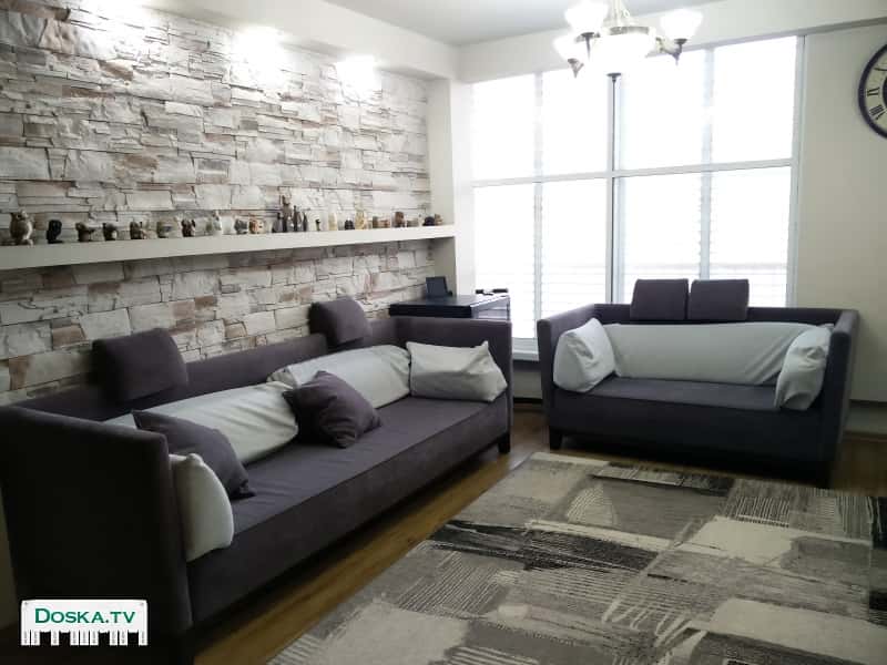 Два дивана длиной 2.6 и 1.5 м, соответственно. Ткань "импела",