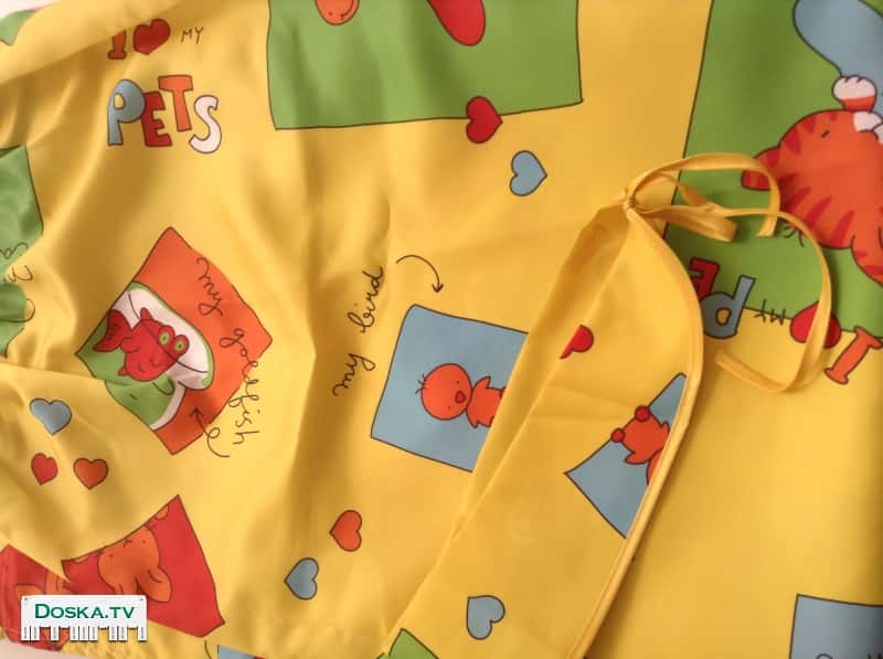 Детские шторы длинные и 2 подхвата. Придадут вашей комнате красоту