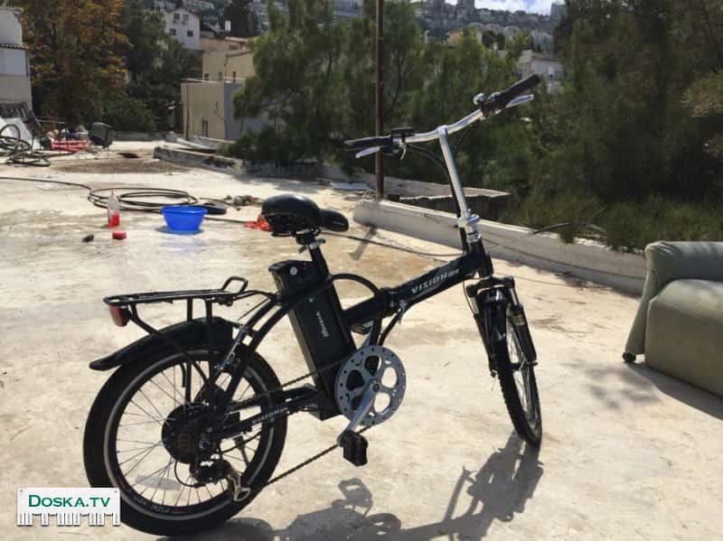 Продаю Электровелосипед. Сильно оцарапанная рама. В остальном работает без нареканий.