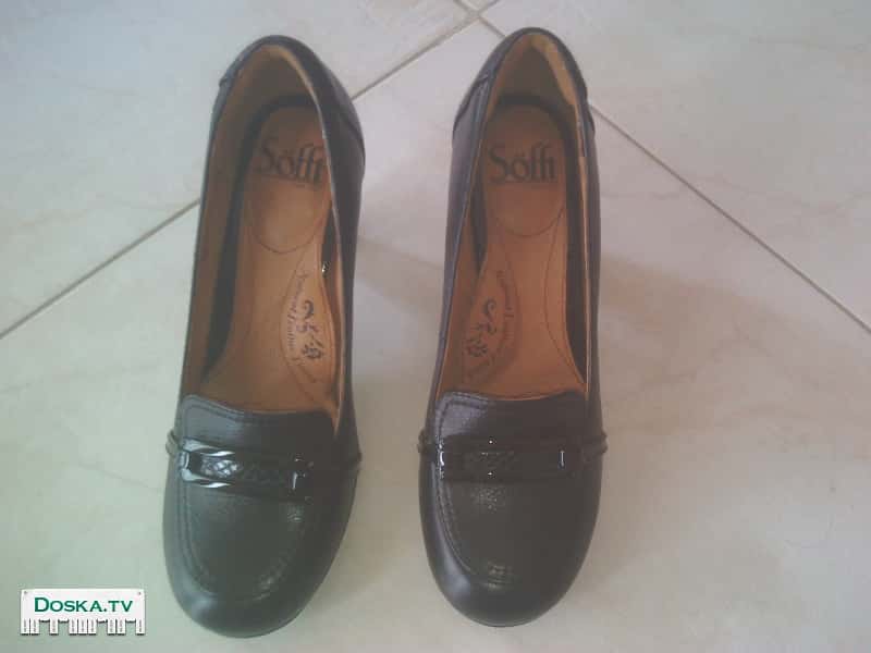 Женские туфли из натуральной кожи фирмы Sofft, размер 36 Одевались