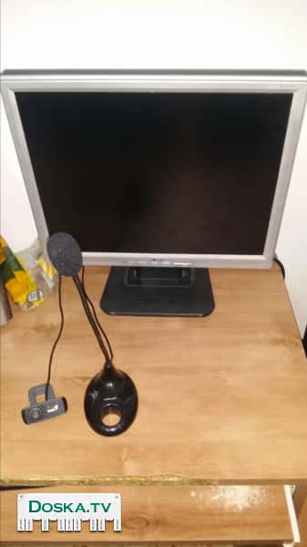 Продаю компьютер+(монитор микрофон камера клавиатура мышь) в нормальном и