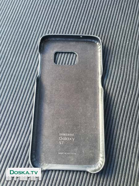 Новый кожаный футляр Маген для смартфона Самсунг Галакси s7 красивый