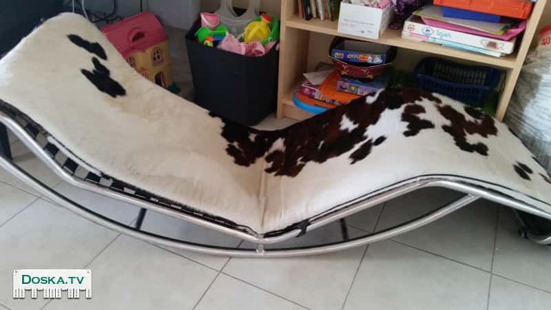 Комфортная качалка коровья натуральная