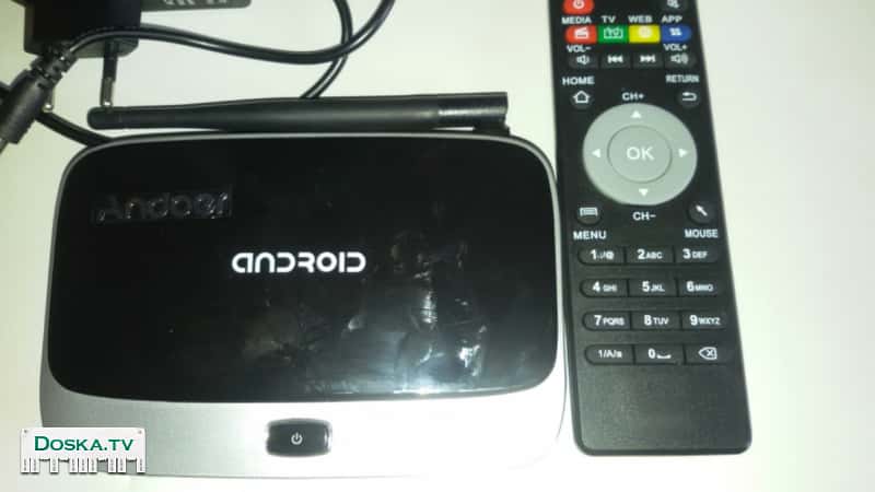 приставка для бесплатного приема телепрограмм и SMART TV.