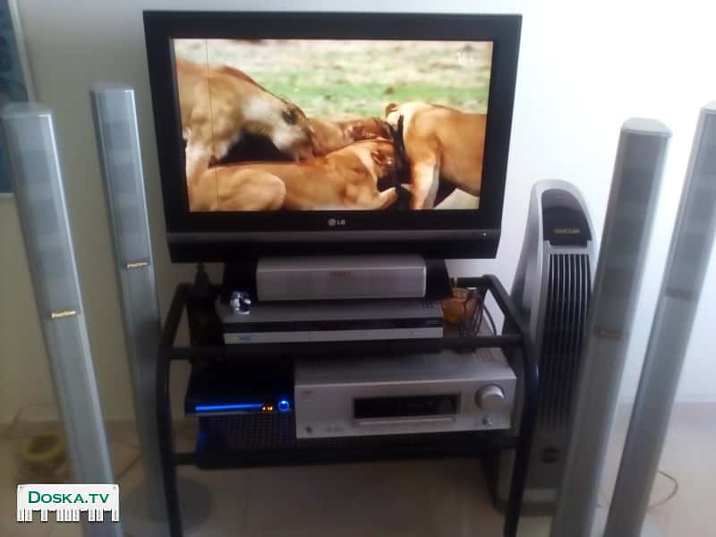 Домашний кинотеатр  Телевизор LG-26  Усилитель GVC  Звуковая