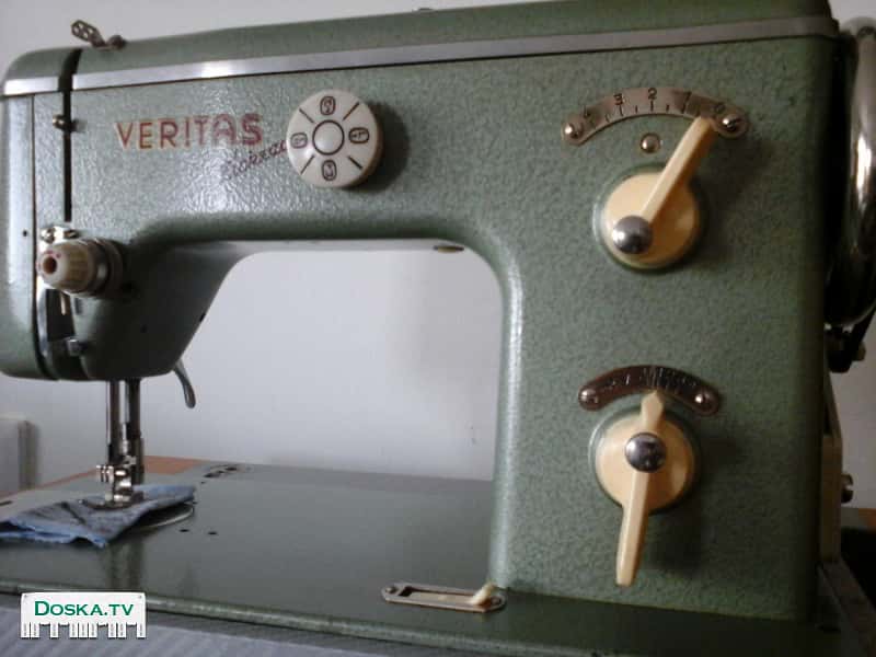 швейная машинка фирмы «Veritas», Германия. Удобная в работе, лёгкая в