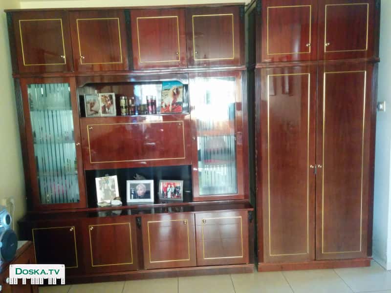 шкаф  со стенкой и витринами шкаф 100 ширина и