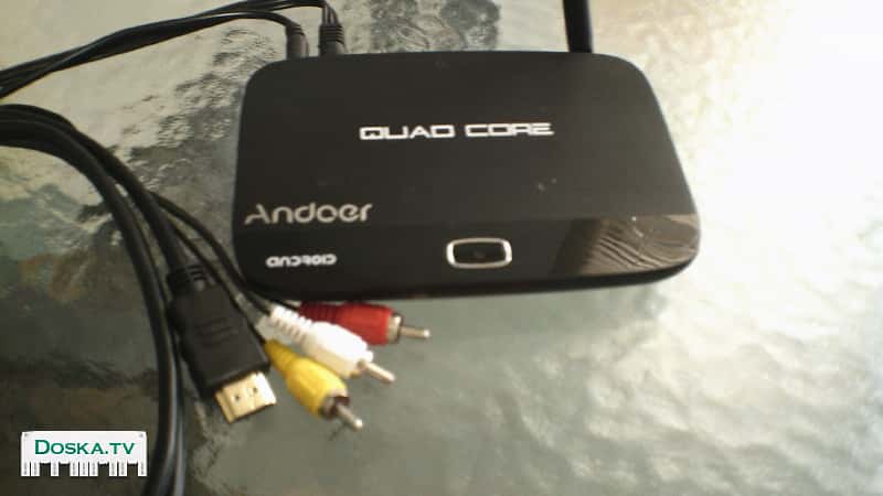 Новая Андройд приставка для телевизора. Подходит ко ВСЕМ телевизорам.
