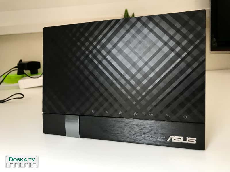 Wi-Fi роутер совмещенный с DSL модемом. Отлично работает в сетях