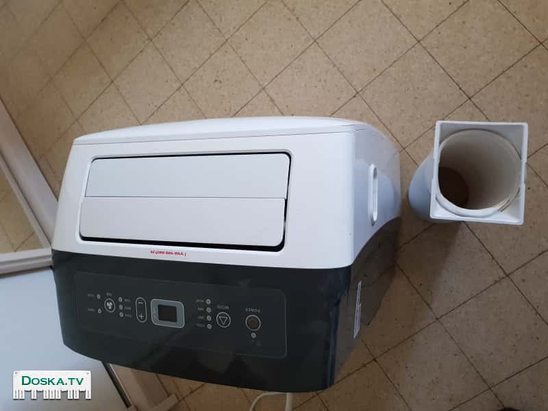 Почти не был эксплуатации переносной кондиционер.