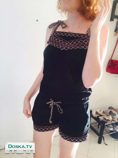 комбинезон TNT, размер 2. Подойдет на S,M. Лямки-шнуровка, можно регулировать.