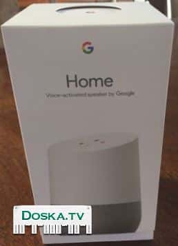 Google Home - новый в упаковке, не открыт! Умный динамик