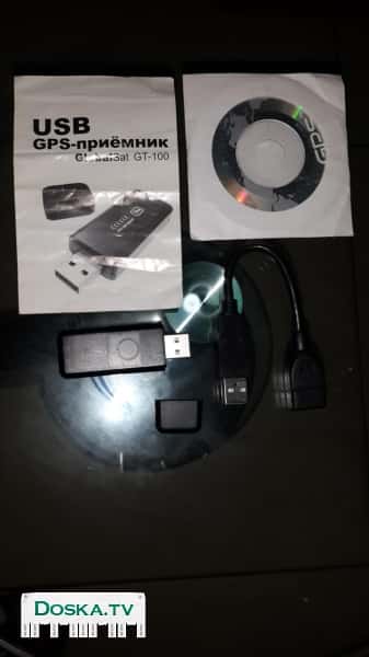 USB GPS приемник. НЕ БЫЛ В УПОТРЕБЛЕНИИ.