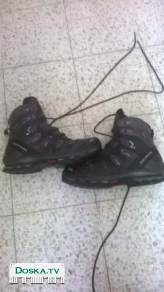 Горрно- туристические ботинки фирмы -саломон-очень крепкие размер-27/42. .торг уместен.