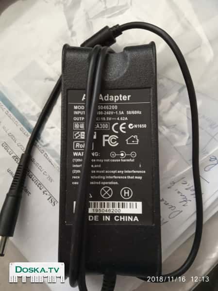 Блоки питания для Lenovo T61/T400/B 20V 65/90W,Acer -65W, Dell 65W