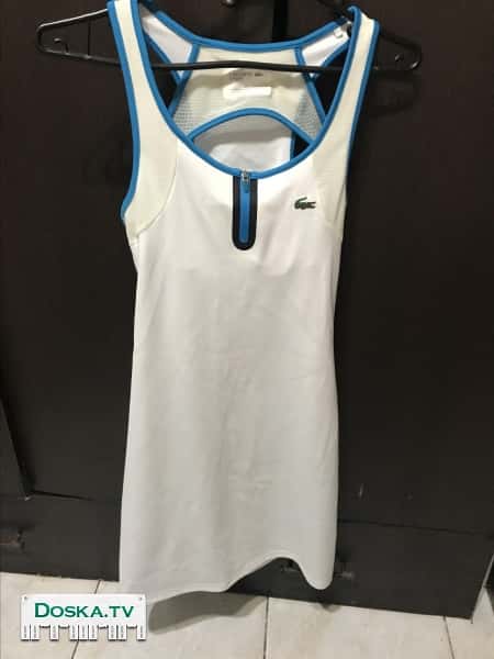 Платье спортивное облегающее, Lacoste, размер s-xs. Одевала 1 раз. Звонить