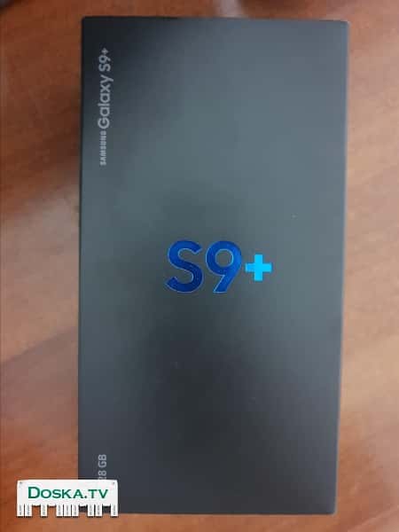 Galaxy s9+ 128gb 6gb ram как новый. С тремя оригинальными