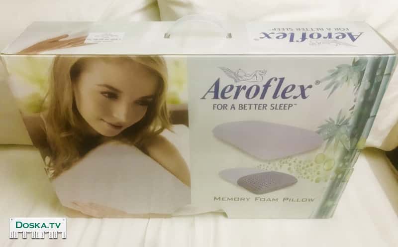 2 ортопедические подушки подушки VISCO AIR фирмы AefoFlex, новые в