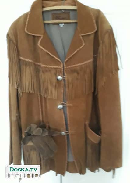 Куртка мужская. замшевая размер 52. Мексиканская.