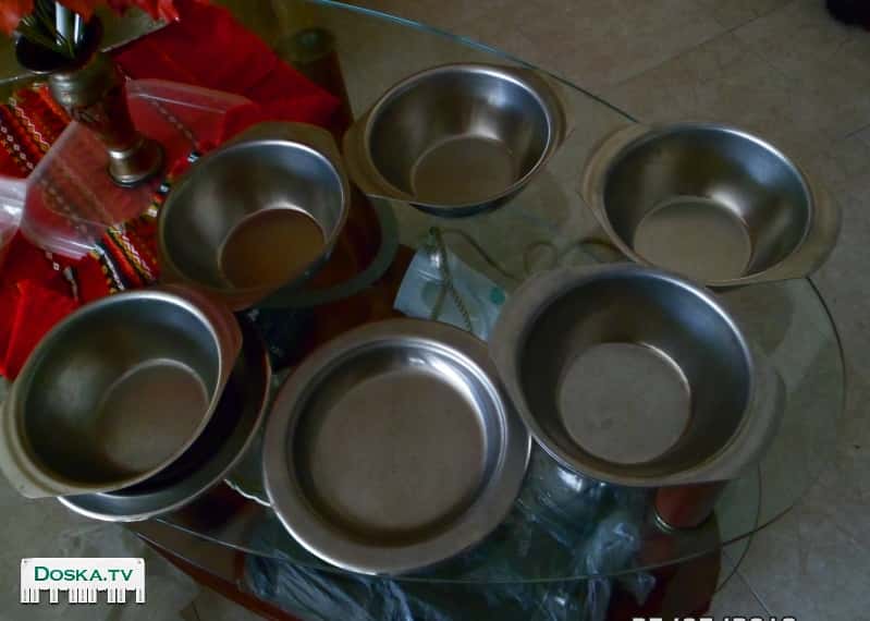 Кухонные миски из нержавейки.