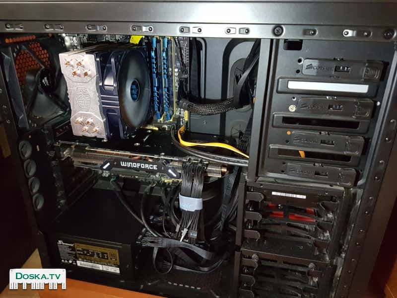 игровой компьютер в хорошем состоянии! Процессор: QuadCore Intel Core