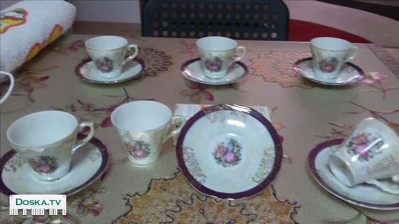 Кофейный сервиз "Мадонна",пр-во Япония