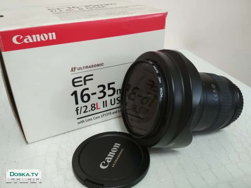 Canon EF 16-35 мм f / 2.8L II USM +