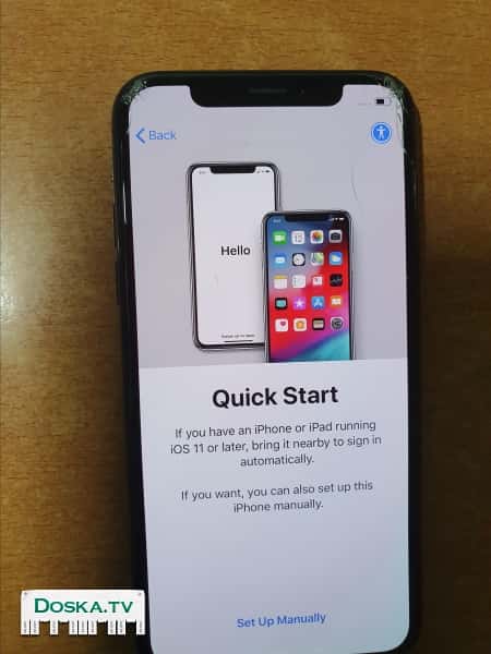 Iphone x 256GB. 2года, немного разбито стекло, но работает отлично.