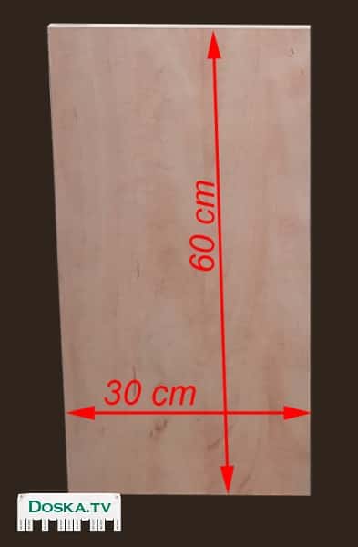Деревянные полки по цене 15 шек. за штуку. Размер: ширина