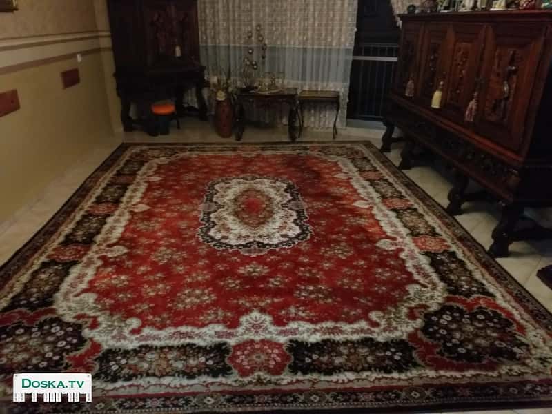 Шерстяной ковёр, отличное состояние Размер 3/4